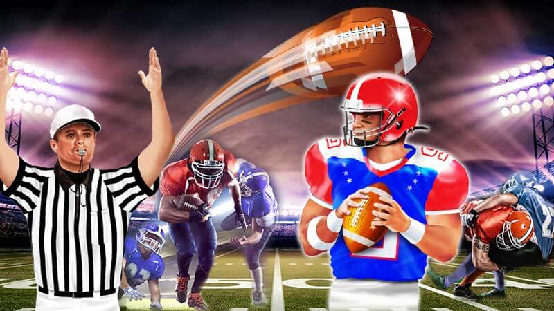 Play our new pokie: QUARTERBACK Video Slot!